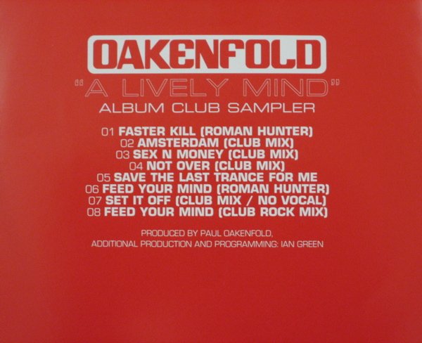 Feed Your Mind (Club Rock Mix) — Paul Oakenfold 