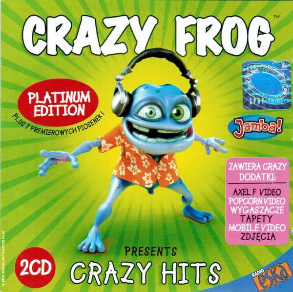 Crazy Frog: albums, songs, playlists