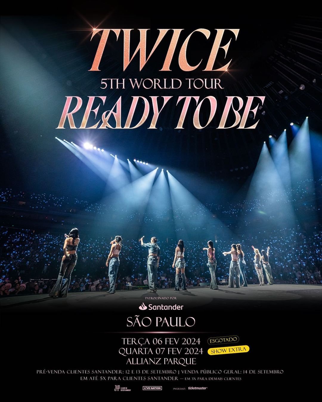 TWICE : 5th World Tour 'Ready To Be' no Allianz Parque (São Paulo
