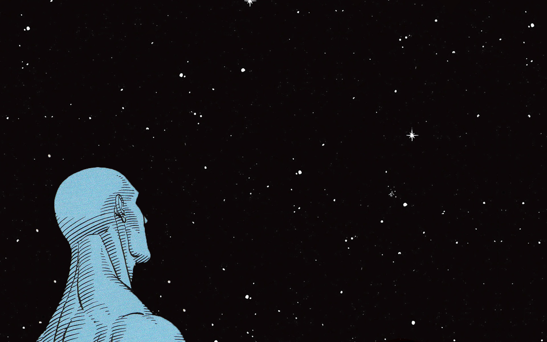 Am in space