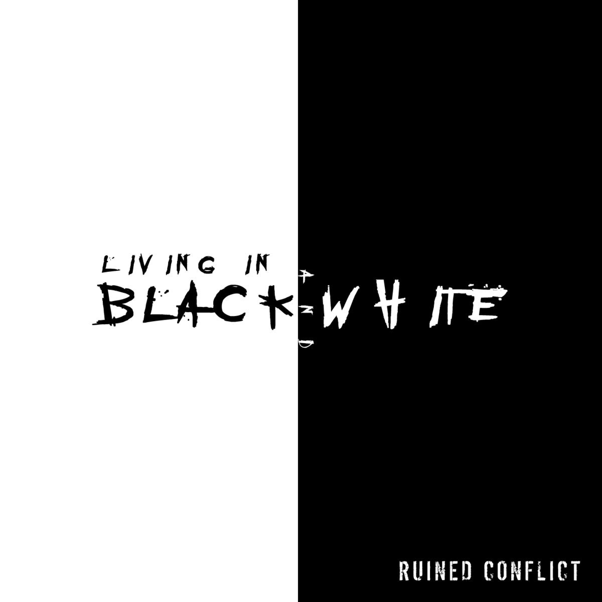 Black white mp3. Ruined Conflict. Black and White обложка. Игра Black in White обложка. Ruined Conflict mp3.