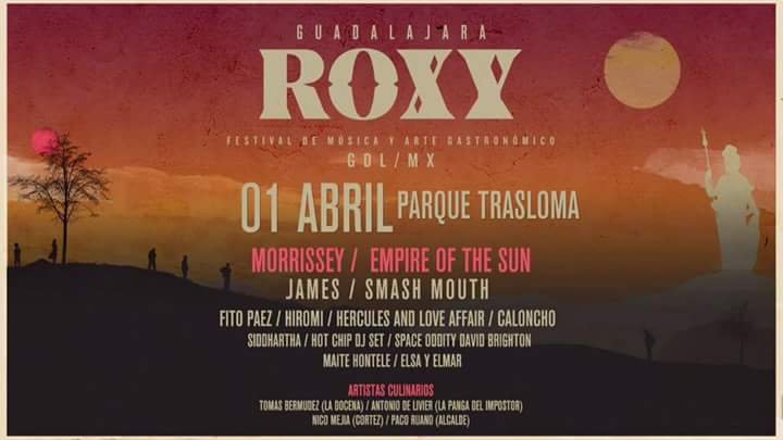 Roxy : festival de música y arte gastronómico at Parque Trasloma  (Guadalajara) on 1 Apr 2017 | Last.fm