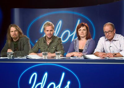 Idols 2 koelaulut — Kim Kuusi, Jarkko Valtee, Nina Tapio ja Jone Nikula |  