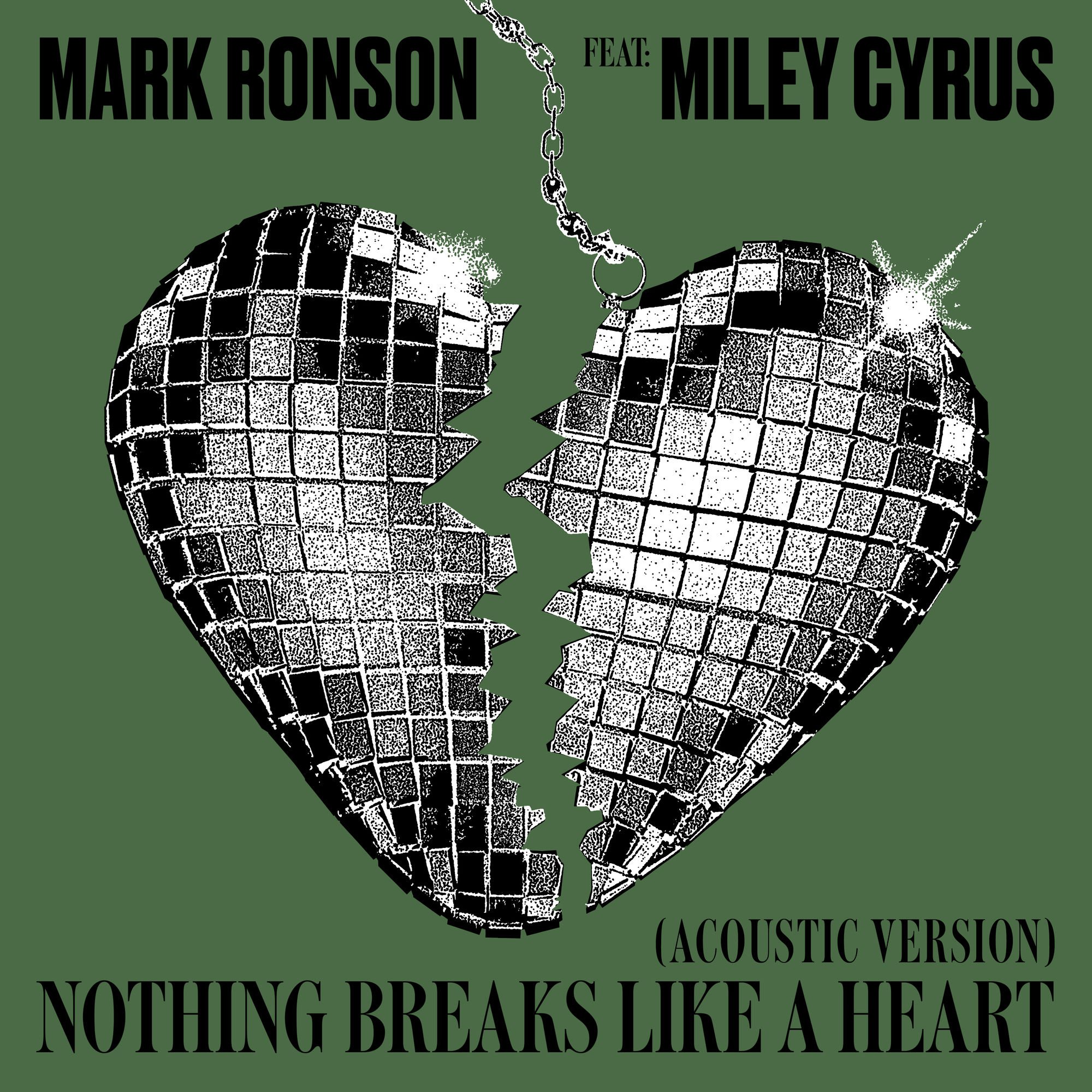 Mark ronson feat miley. Майли Сайрус nothing Breaks. Mark Ronson Miley Cyrus. Nothing Breaks like a Heart.