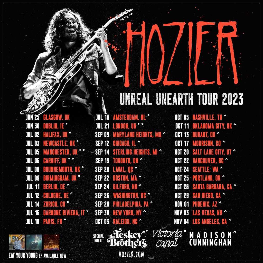 Hozier Poster Unreal Unearth edu.svet.gob.gt