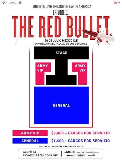 2015 Bts Live Trilogy In Mexico Episode Ii The Red Bullet At