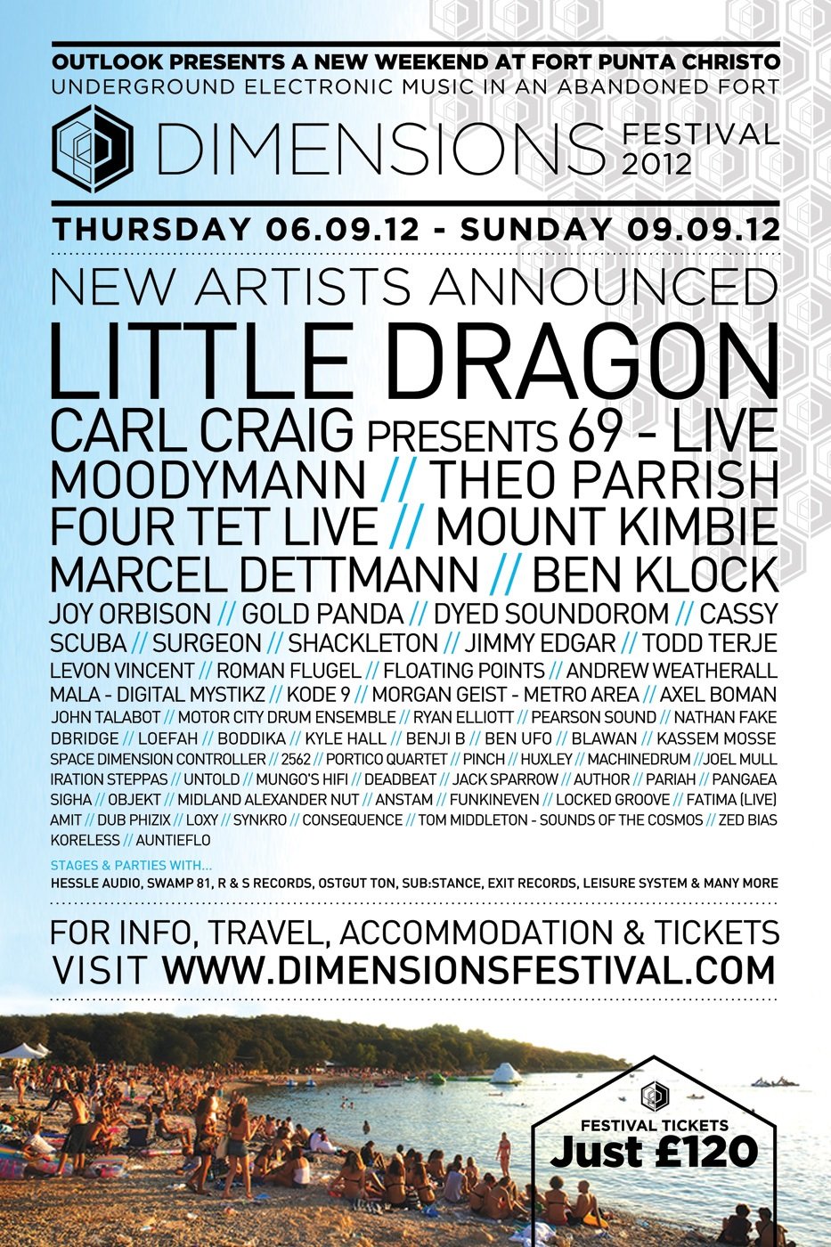 Dimensions 2012 at Fort Punta Christo (Pula) on 6 Sep 2012