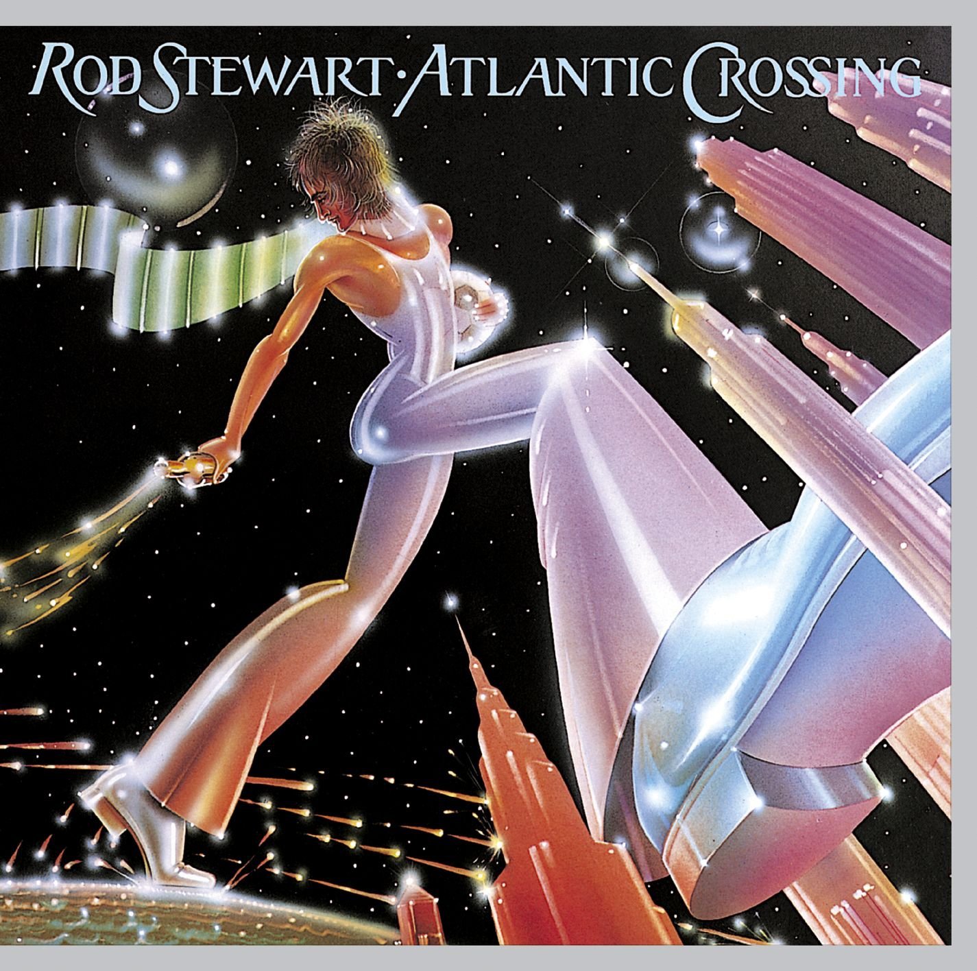 ロット・スチュワート直筆サイン入り2Lサイズ写真…Rod Stewart