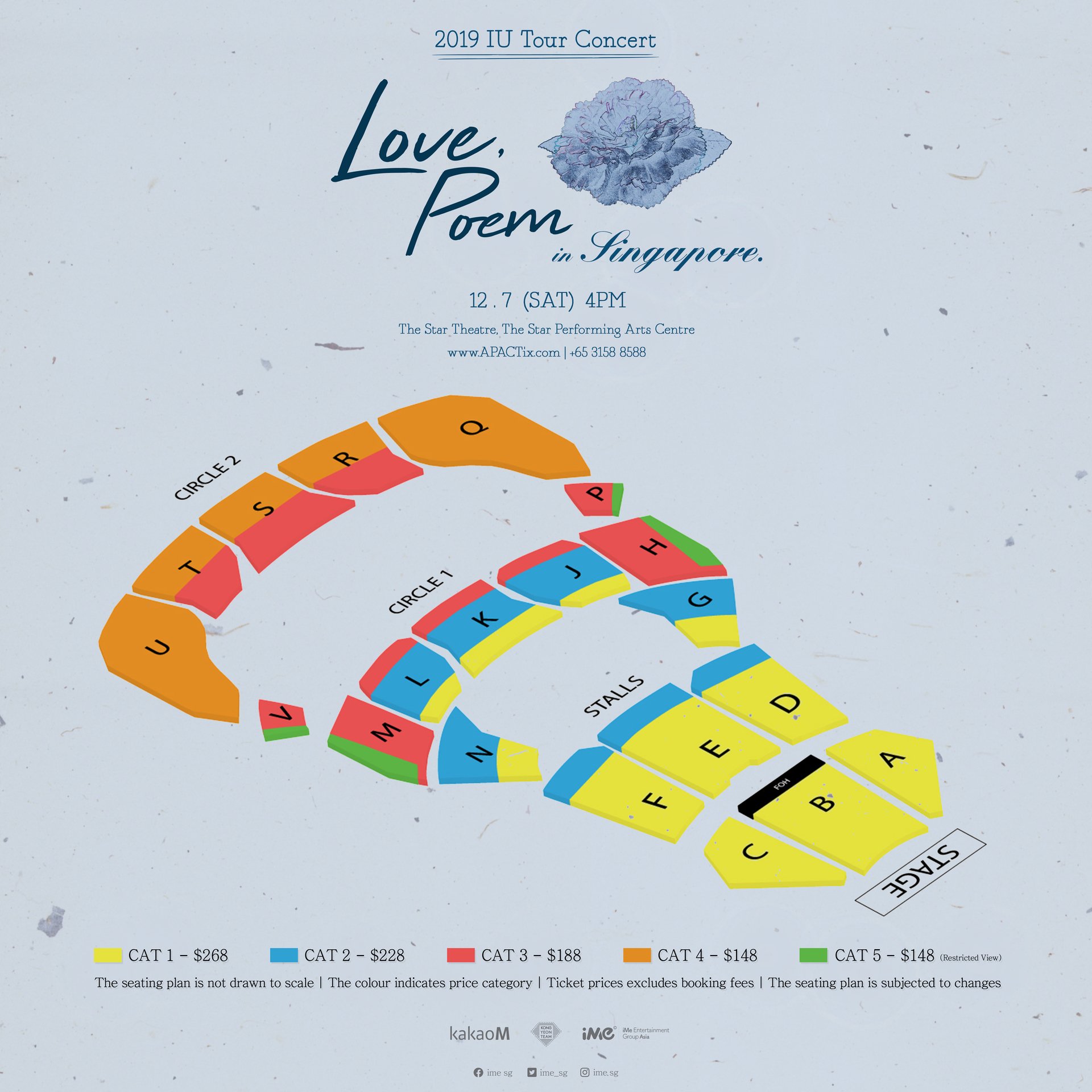 2019 IU Tour “Love, Poem” at The Star Theatre (Singapore) on 2019 IU Tour “Love, Poem” at The Star Theatre (Singapore) on