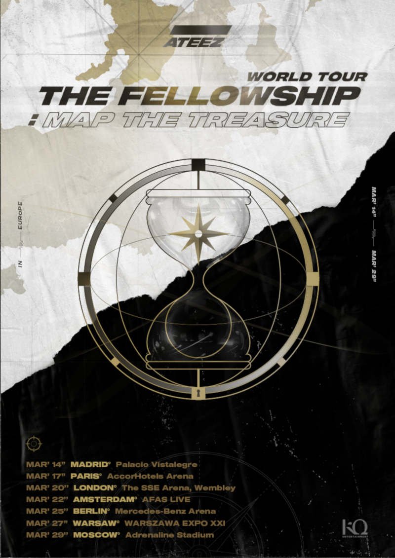 アチズATEEZ WORLD TOUR  THE FELLOWSHIP 【DVD】