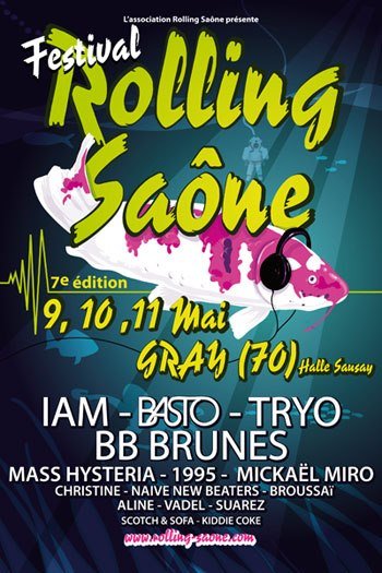 Festival Rolling Saone 2013 à Halle Sauzay (Gray) le 9 Mai 2013 | Last.fm