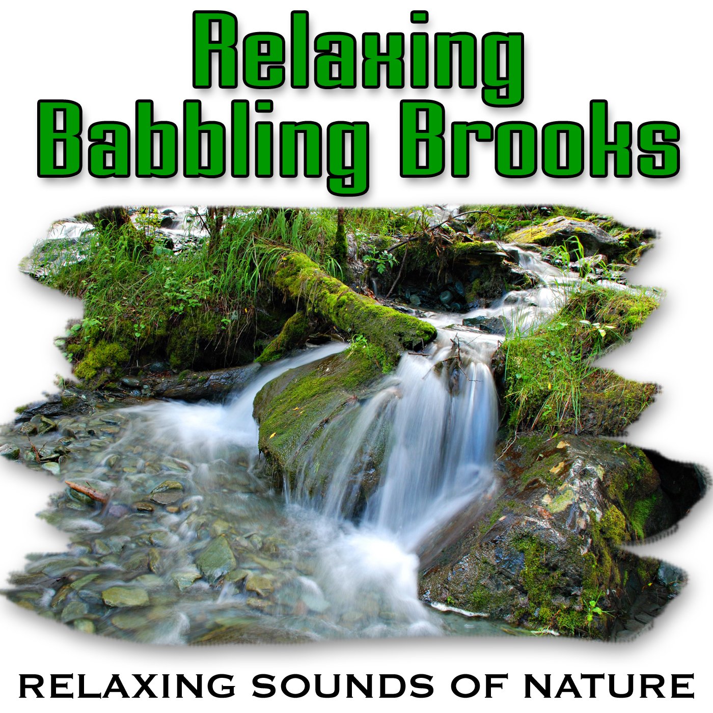 Natural last. Relaxing Sounds of nature. Babbling. Swift-moving Water. Brook nature.