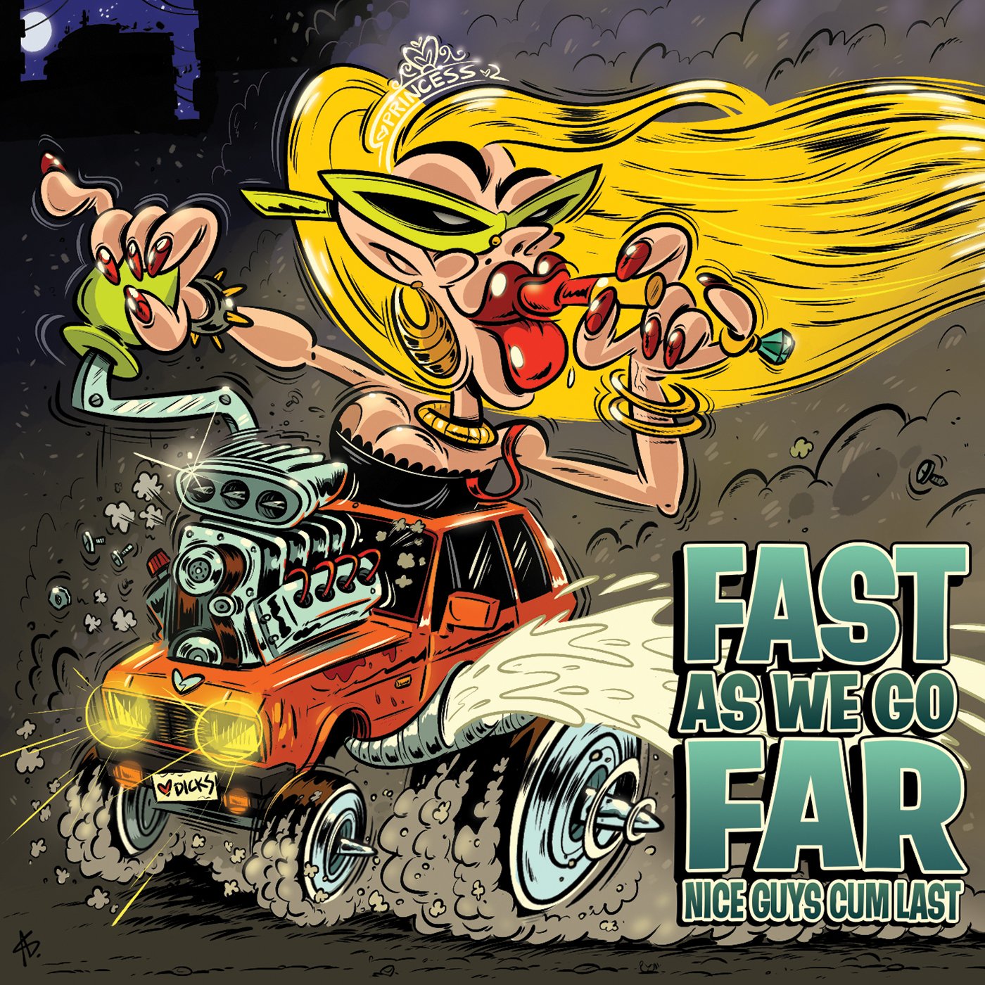 Fast as they can the. We go to far. be fast or be last.