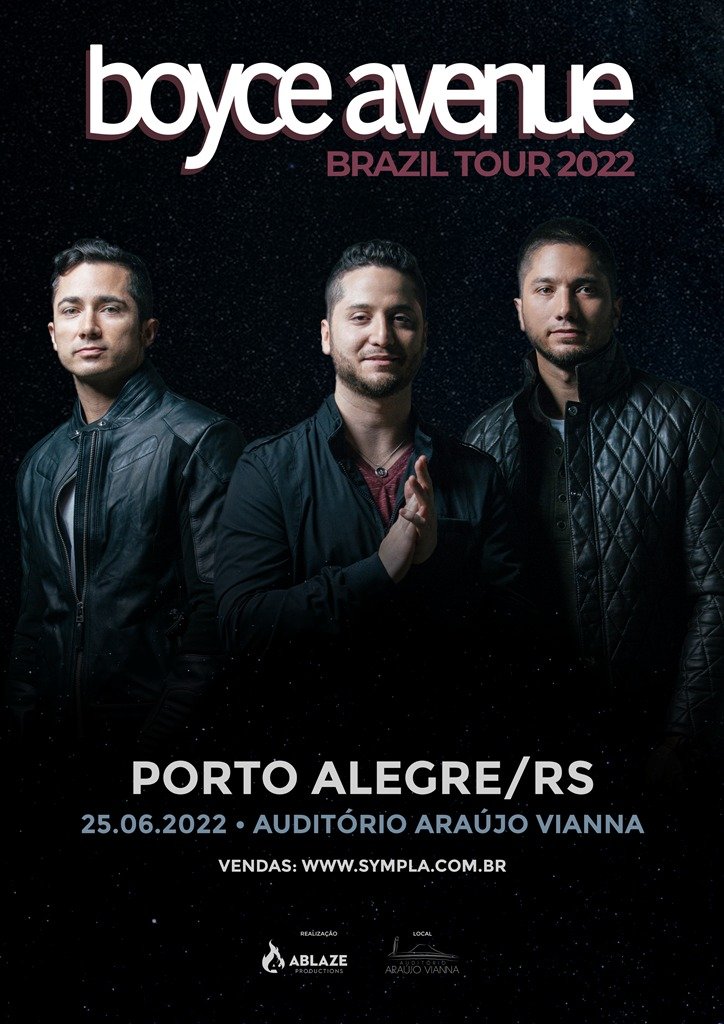 Tour Brasil 2022 no Auditório Araújo Vianna (Porto Alegre, RS) em 25 Jun  2022