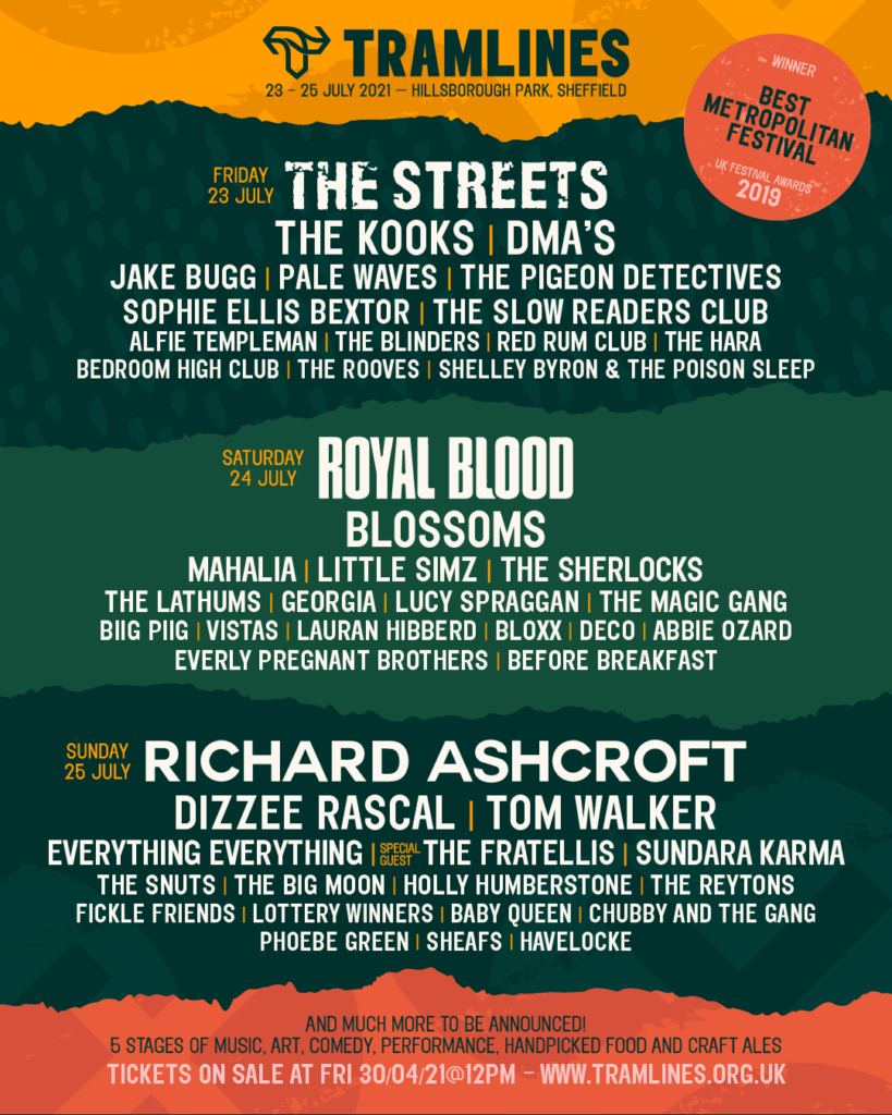 Tramlines 2021 Hillsborough Park Sheffield 23 2021 Last.fm