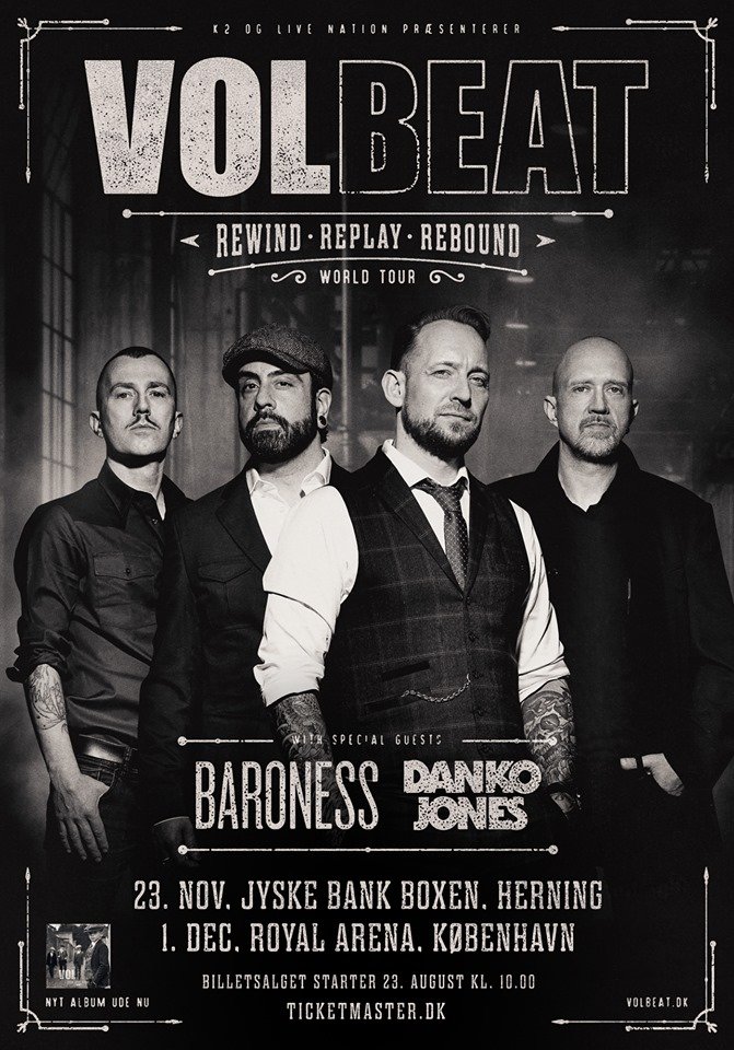 Woud Portaal Aan de overkant Volbeat at Royal Arena (København S) on 1 Dec 2019 | Last.fm