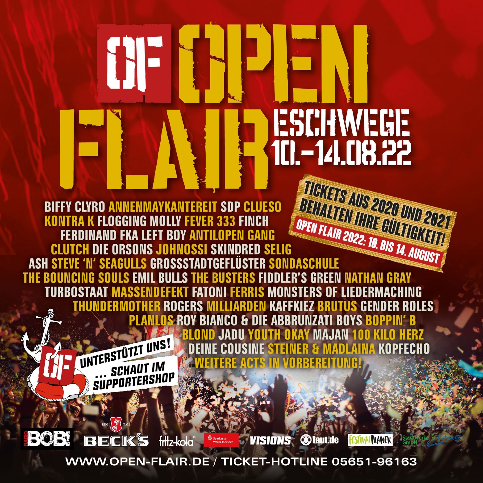 Open Flair 2022 at Werdchen (Eschwege) on 10 Aug 2022 | Last.fm