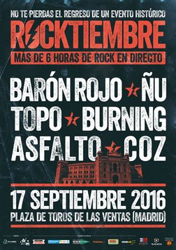 Rocktiembre 2016 en Plaza de toros Las Ventas (Madrid) el 17 Sep 2016 |  Last.fm