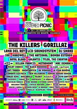 Festival Estereo Picnic 2018 Im Parque Deportivo Bogota Am 23 Mar 2018 Last Fm