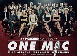 'ONE アイドル JYP MIC' CD 2014 NATION KOREA