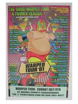 vans warped tour 2001