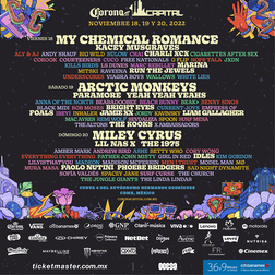 Corona Capital 2022 at Curva 4 Autódromo Hermanos Rodríguez 