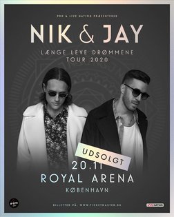 Krydret brevpapir makker Nik & Jay at Royal Arena (København S) on 13 May 2022 | Last.fm