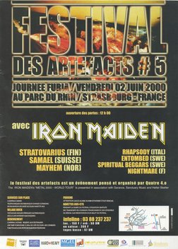 Festival des Artefacts #5 at Parc du Rhin (Strasbourg) on 2 Jun 2000 | Last. fm