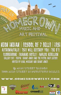 Homegrown Music And Art Festival At Main Street Garden Park