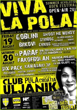Viva La Pola! 2011 no Uljanik (Pula) em 19 Ago 2011 | Last.fm