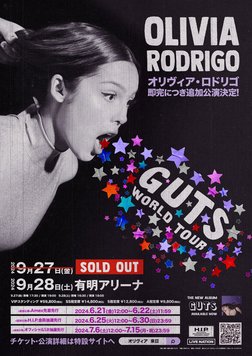Olivia Rodrigo: GUTS World Tour at Ariake Arena (Tokyo) on Olivia Rodrigo: GUTS World Tour at Ariake Arena (Tokyo) on