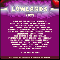 A Campingflight to Lowlands Paradise 2023 at Evenemententerrein Walibi  World (Biddinghuizen) on 18 Aug 2023 | Last.fm