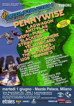Deconstruction Tour 2004 at Mazdapalace (Milano) on 1 Jun 2004