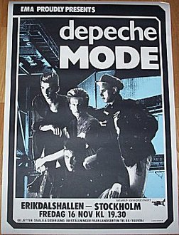 Depeche Mode at Eriksdalshallen (Stockholm) on 16 Nov 1984 | Last.fm