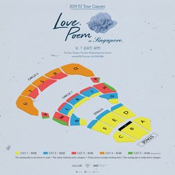 2019 IU Tour “Love, Poem” at The Star Theatre (Singapore) on 6 Dec