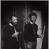 Anthony Braxton and Ornette Coleman Playing Pool