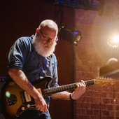 Douglas McCombs with Tortoise in London, February 2016
