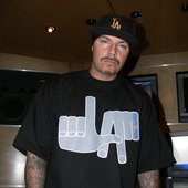 DJ Muggs in the SA studio