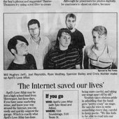 Appear in newspapers