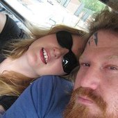Laura and Brent Hinds (Mastodon)