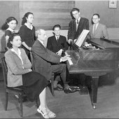 Classe de Marcel Samuel-Rousseau au CNSM en 1952