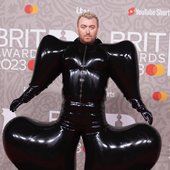 Sam Smith's Brit Awards red carpet outfit