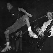 Rob and Joe Coia @ The Anthrax, Norwalk CT. 1989