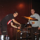 Hostile recording their demo in mid-2005