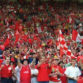 Gooners at The Old Wembley (1998)