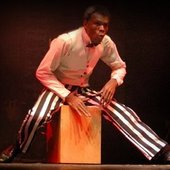 Detail from Cajón Peruano: Rey de la Percusión album cover