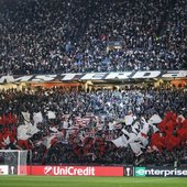AFC Ajax supporters in the Johan Cruijff Arena