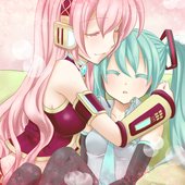 Hatsune Miku y Megurine Luka