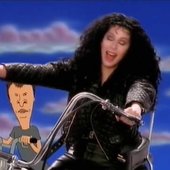 Cher with Beavis and Butt-Head