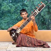 Baldev Ranna playing Sitar